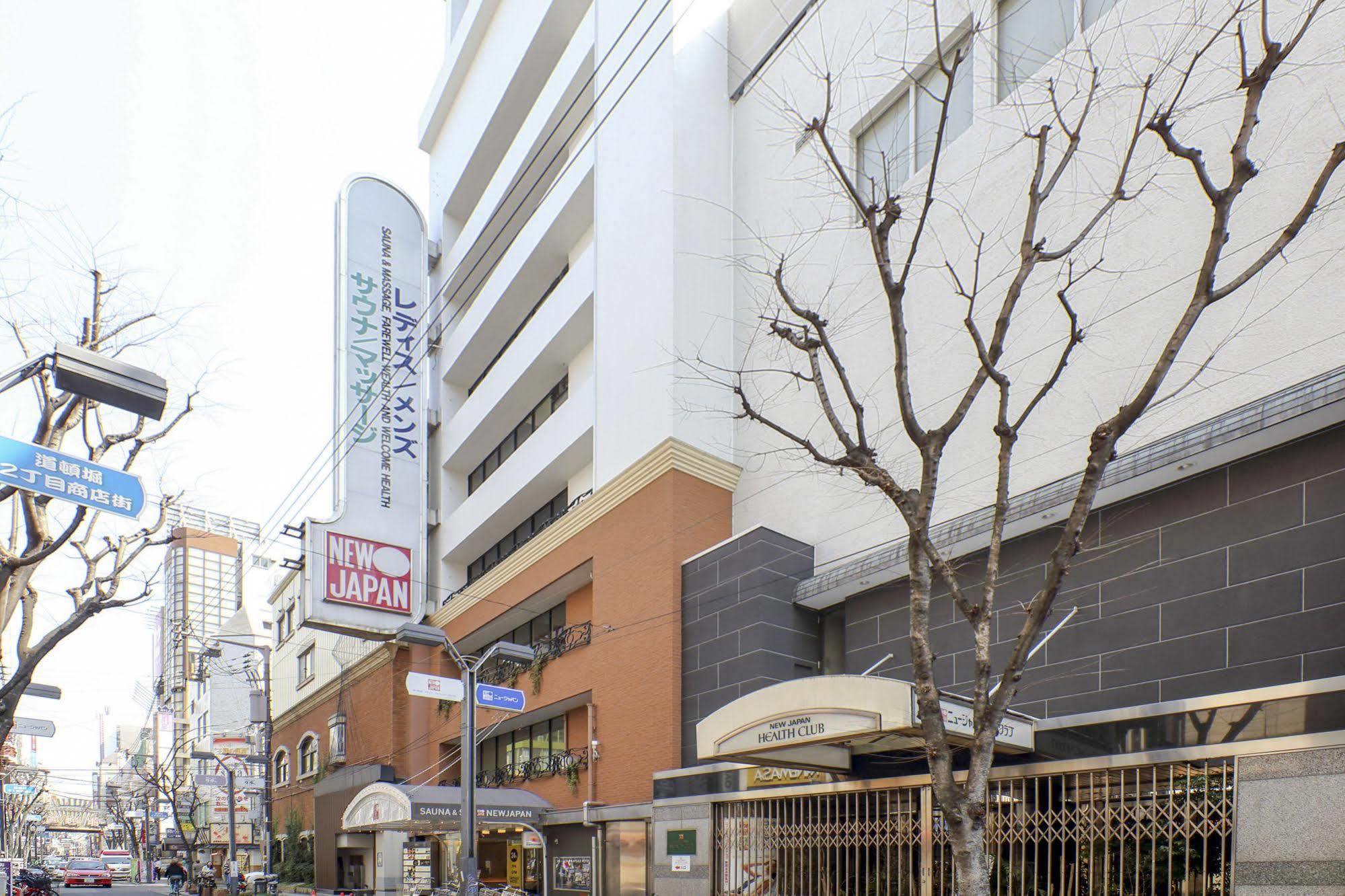 New Japan Capsule Hotel Cabana Osaka Exterior photo
